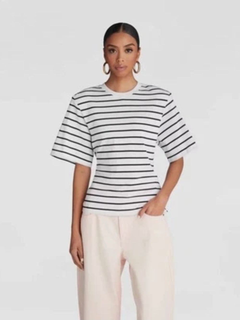 KBB by KAHLANA Women Short Sleeve 'The Nipped Waist T-Shirt'